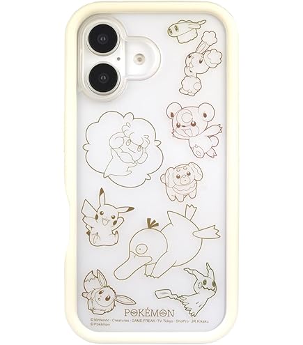 Amazon.co.jp: グルマンディーズ ポケットモンスター iPhone16 対応