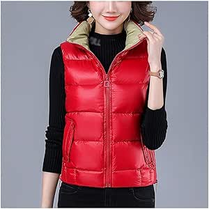 red down vest women's