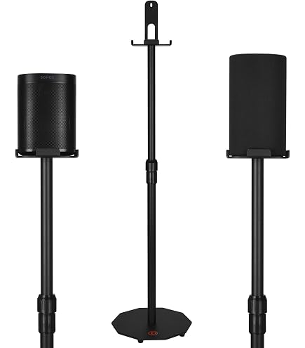 スピーカーアフロアスタンド Amazon | ZGOUO アルミニウム合金製スピーカーフロアスタンド KEF LSX