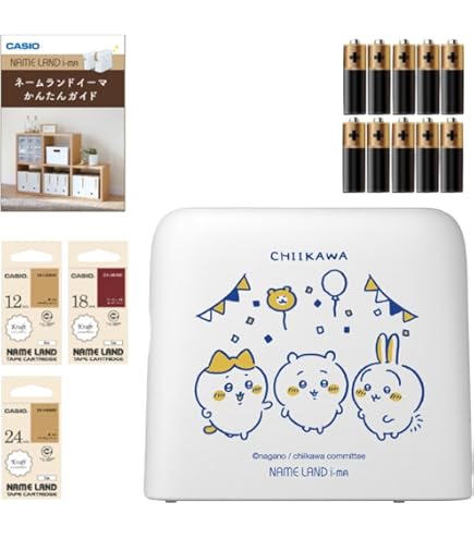 ネームランド イーマ KL-SP100-CK ちいかわ Amazon | カシオ ラベルライター ネームランドi-ma ちいかわ