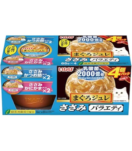 Amazon.co.jp: いなば まぐろジュレ 乳酸菌入り シーフードバラエティ