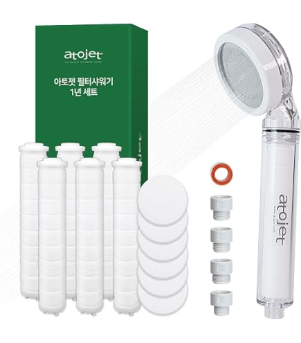 Amazon.co.jp: ionacイオナック軟水化シャワーヘッド本体＋交換