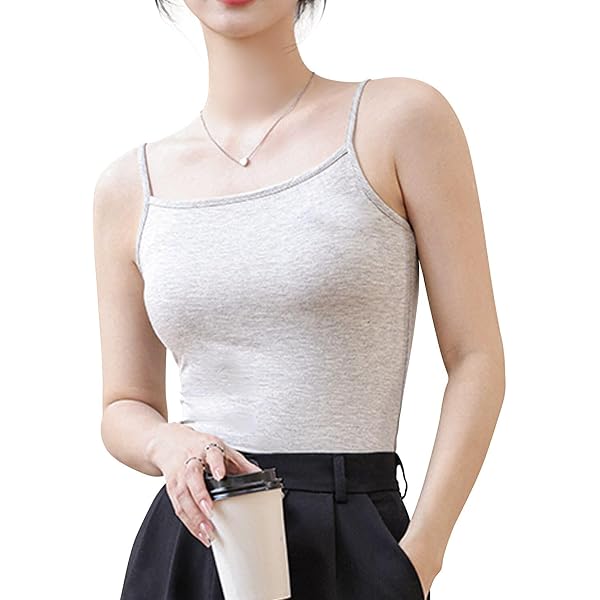 Amazon | [UCHINO] マシュマロガーゼ カップ付きキャミソール レディス