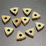 10Pcs Wnmg080404-Ma Ue6020 / Wnmg431 Ma Carbide Inserts Titanium