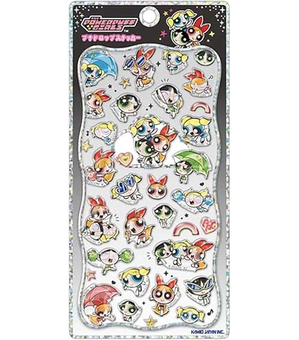 プチボンボンドロップ ミッキー & フレンズ キャラクターシール 4点セット カミオジャパン ミッキー&フレンズ プチドロップステッカー スイーツ