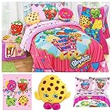 Shopkins Toys Complete 6 Piece Bedding Comforter Set - Twin [並行輸入品]