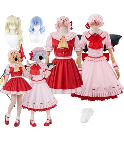 Amazon.co.jp: 東方紅魔郷 フランドール スカーレット コスプレ衣装