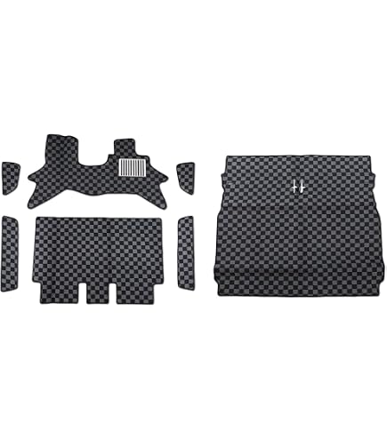 Amazon | フロアマット ラゲッジマット エブリイワゴン DA17W チェック