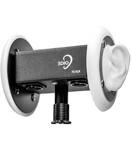 Amazon.co.jp: 米3Dioのバイノーラル録音用マイク Free Space