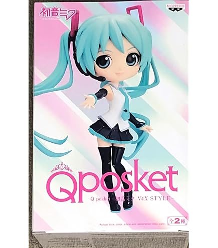 Amazon.co.jp: Q posket 初音ミク Aカラー ノーマルカラー