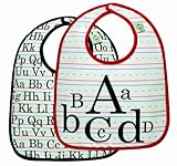 Sugar Booger　アルファベット・よだれかけ 2枚セット☆　【並行輸入品】