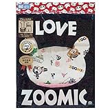 【綿100％】2016年 夏物 ZOOMIC ズーミック 前開き 総柄 半袖パジャマ 腹巻付き ７分丈パンツ ピンク◇95cm