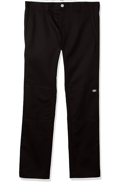 Skinny Straight Double Knee Work Pant 