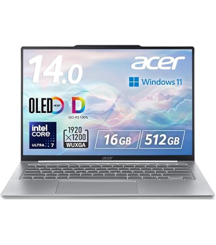 Amazon.co.jp: Acer Swift Air 14 インテル Core Ultra 5 115U WUXGA