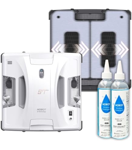 値下交渉可能　HOBOT-388 自動窓掃除機 Amazon | 【全自動の窓掃除】 HOBOT-388（ホボット） 窓拭きロボット