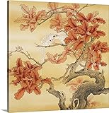 Urban Collectionプレミアムシックラップキャンバス壁アート印刷題名Love Birds II 30" x 30" 1128011_24_30x30_none