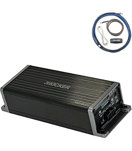 Amazon.co.jp: Kicker 47KEY2004 Car Audio Smart DSP 4 Channel