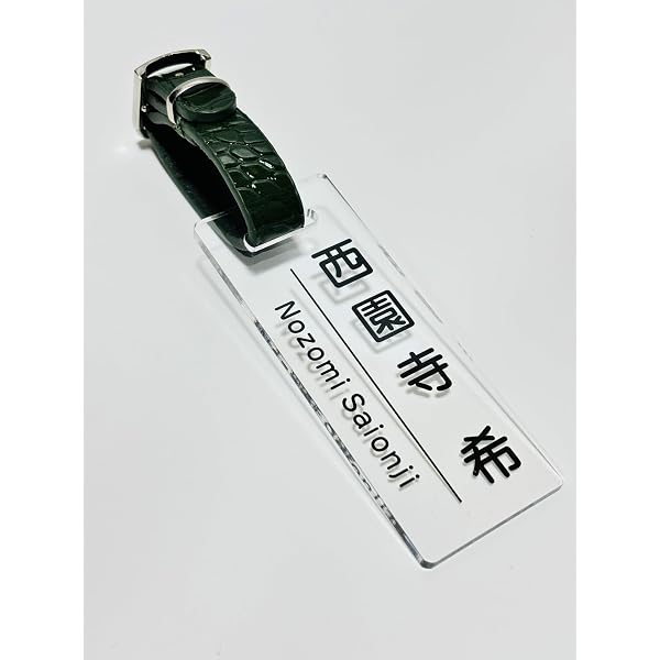 Amazon.co.jp: [roryxtyle] ネームプレート 名入れ ゴルフバッグ タグ