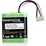 Powerextra ブラーバ 380j 390j 380J 371J バッテリー 7.2V/3000mAh 4449273 iRobot Braava バッテリー Irobot Braava 371j 380 380j Mint Plus 5200