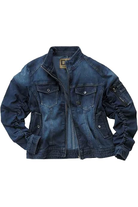 Amazon | [The Beatles] Denim ジャケット Drum Drop T Band Logo 