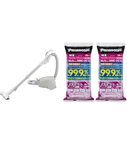 Amazon | 【セット買い】パナソニック(Panasonic) 掃除機 紙パック式