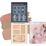 ミルフィー シークレット コンシーラー パレット (01 カバーグリーン) イエベ 赤み くま消し MilleFee コスメ