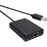 Amazon ロジテック 有線lanアダプタ Usb 3 0 ギガビット対応 Usb3 0ハブ3ポート付 Lan Gtju3h3 ロジテック パソコン 周辺機器 通販