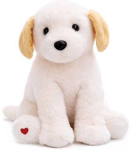 Amazon.co.jp: ラブラドールレトリバー ぬいぐるみ ホワイト M : おもちゃ