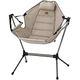 Naturehike公式ショップ ハンモックチェア 自立式 枕付き 耐荷重150kg キャンプ チェア アウトドアチェア ハイバック 折りたたみ 椅子 収納袋付き 屋外 室内 ロッキングチェア