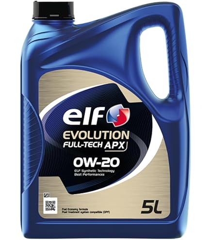 Amazon | エルフ エンジンオイル 5L エボリューション FULL-TECH VCX