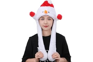 [CINECE] ハロウィン 仮装 コスプレ 着ぐるみ帽子 ぴこぴこ 耳が動く おもしろい アニマルハット 動物 かぶり物 被り物 キャップ プレゼント