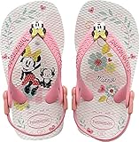 [ハワイアナス] ビーチサンダル キッズ havaianas  ディズニー ベビー・ミッキー ミニー  BABY MICKEY MINNIE 全2色 ブラジル製 国内正規品 (23/24（15.0cm