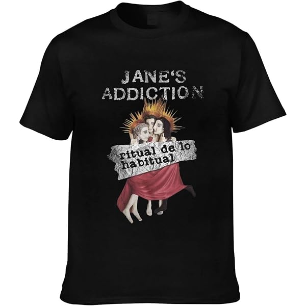 Amazon | Jane's Addiction Habitual Tシャツ | Tシャツ・カットソー 通販
