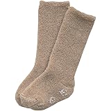 オーガニックコットン ベビー ふんわりパイル・ハイソックス 10-12cm (ブラウン)【ORGANIC GARDEN】NS8607