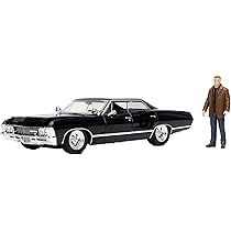 Jada Toys 253255037 Supernatural Dean Winchester, 1967 Chevy