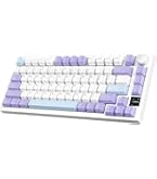 Amazon | AK820 Proメカニカルキーボード 75%リニア軸 RGBホット