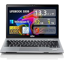 Amazon.co.jp: 【整備済み品】軽量薄型 富士通ノートパソコンLIFEBOOK