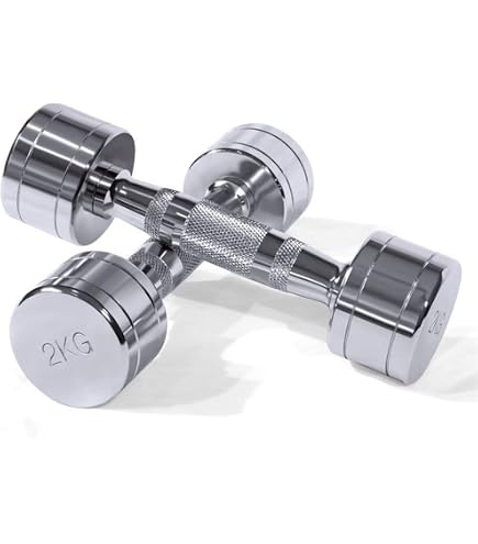 Amazon | コアブレード（COREBLADE） クロームダンベル 2kg 841CB7CM