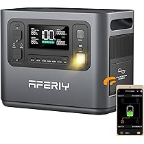 Amazon.co.jp: AFERIY ポータブル電源 P110 ぽーたふる電源