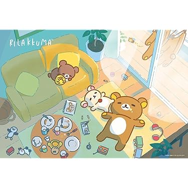 【完成品】アニメパズル５枚セット75cm✖️50cm 額付 Amazon | ビバリー 【日本製】 【壁かけひも付】 木製パズル