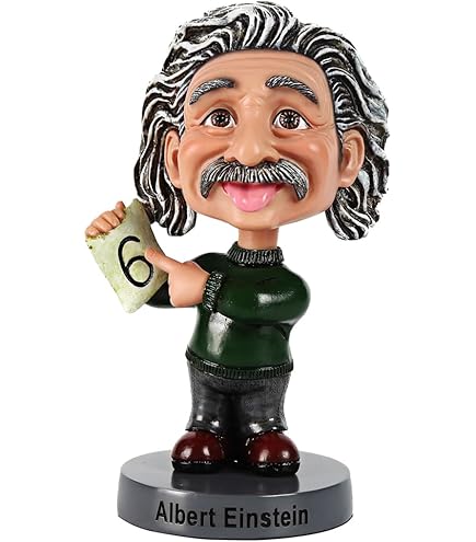 Amazon.co.jp: アインシュタイン像首振り人形ホームデスク装飾物理学者