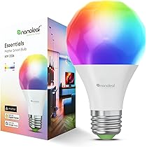 Amazon.co.jp: Nanoleaf(ナノリーフ) スマート電球 Matter対応 E26口金