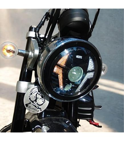 Amazon.co.jp: Motorcycle NEXYL ホンダモンキー125専用ヘッドライト