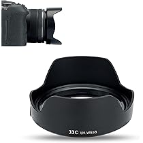 Amazon | JJC EW-65B 可逆式 レンズフード 花形 Canon RF 24mm F1.8