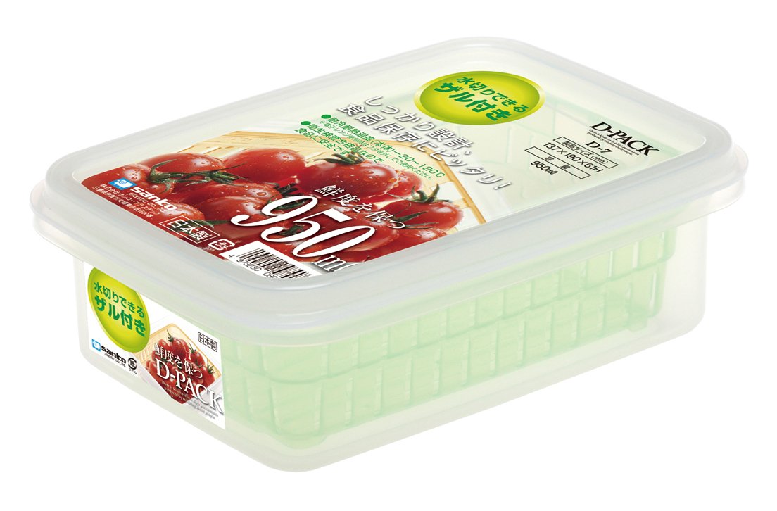 【プライムデー】【44%OFF】【292円】 サンコープラスチック ザル付Dパック 950ml