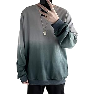 [ SmaidsxSmile(スマイズ スマイル) ] トップス トレーナー カットソー グラデーション 長袖 無地 シ…