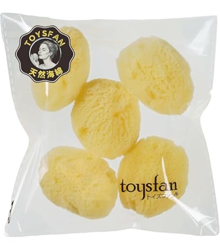 Amazon | toysfan トイズファン 天然海綿シルク サイズ5（約5cm） 150