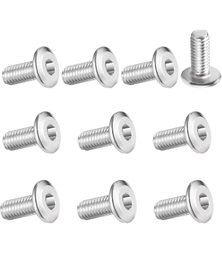 Amazon | uxcell トルクスセキュリティ機械ねじボルト ナベヘッド