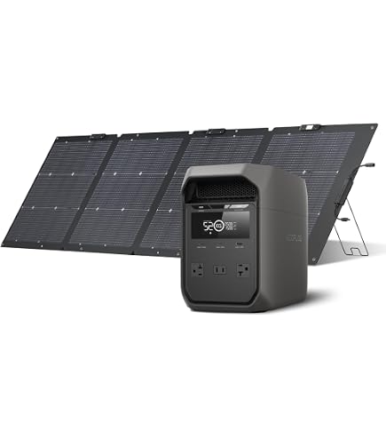 Amazon.co.jp: EcoFlow DELTA 3 Classic ポータブル電源 ソーラー 