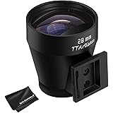 TTartisan 28mm 光学ビューファインダー アビエーションアルミニウム コールドシューマウント ライカM9 リコー GR III II GR3カメラ用
